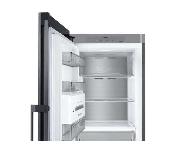 Lodówka Samsung RR39C76C322 EF Bespoke No Frost 186cm Czarne Szkło AI 387L - 1351931 - zdjęcie 6